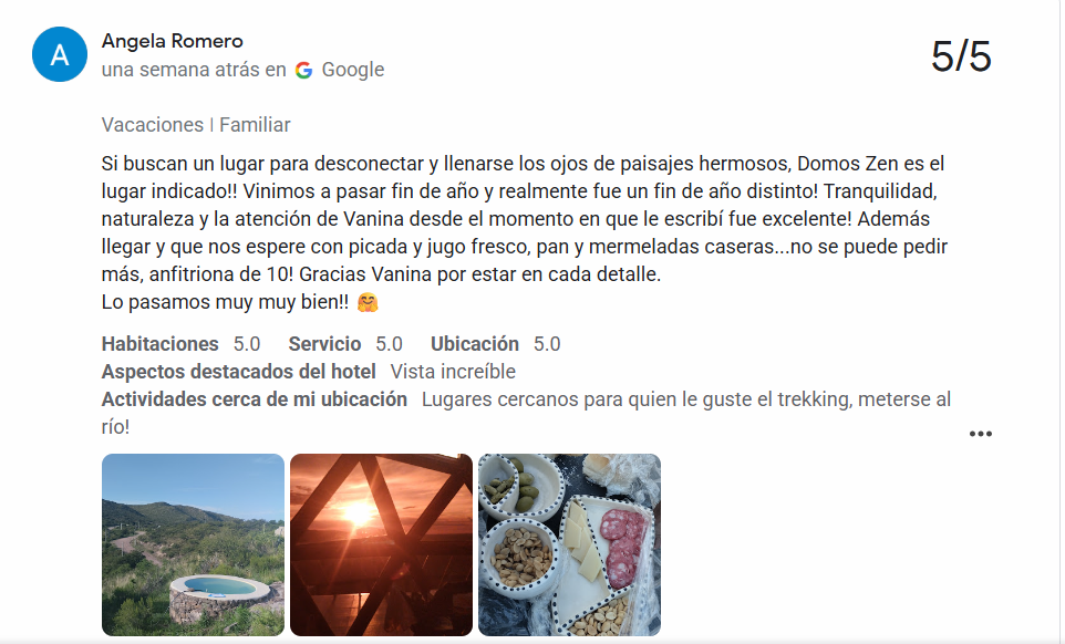 Domos Zen 5 estrellas